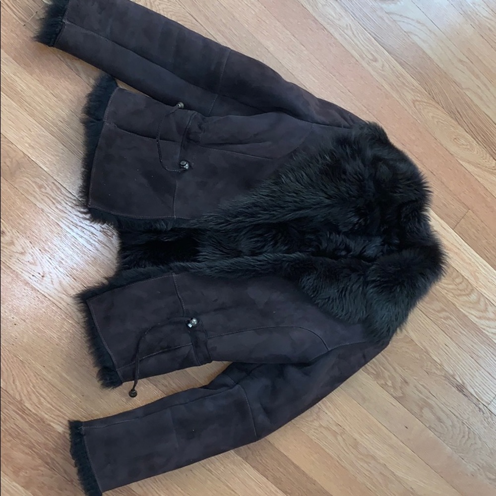 REAL FUR WINTER COAT